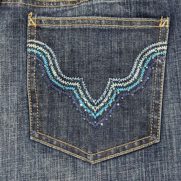 Talbots Straight Leg Jeans Women Size 6 Petites Stretch Inseam 29" Mid-Rise - Picture 5 of 10